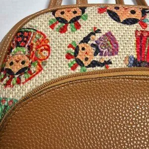Mexican Le le Doll Backpack, Tan 100% Handcraft - New Bags | Mexican Le Le Doll Backpack Tan 10 Handcraft New  main image 3